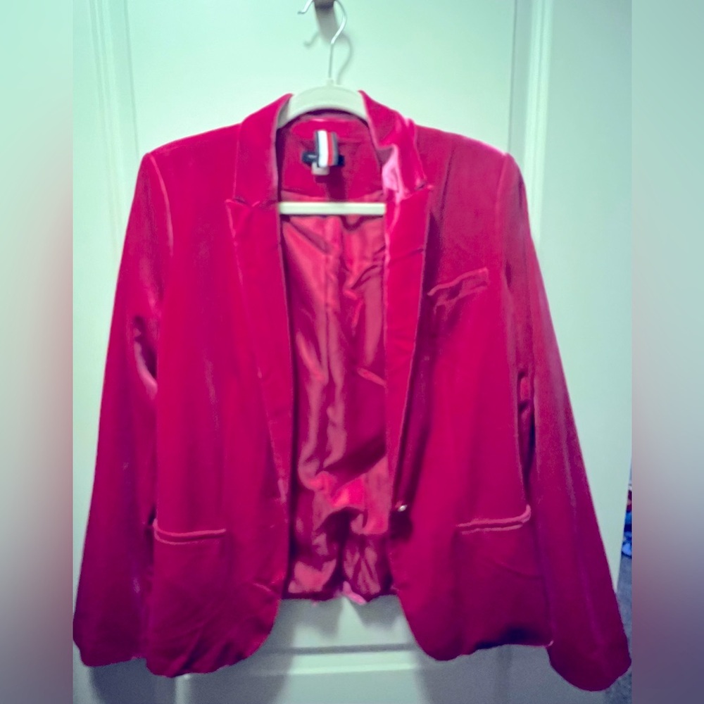 Tommy Hilfiger Mexican pink blazer jacket
